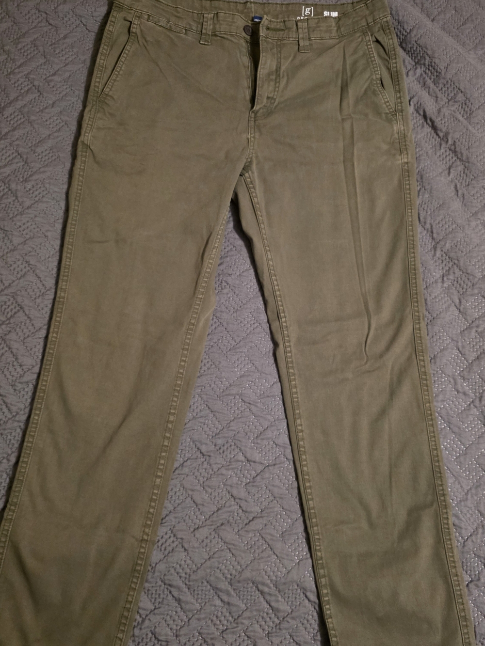 George Olive Green Men's Chino Pants